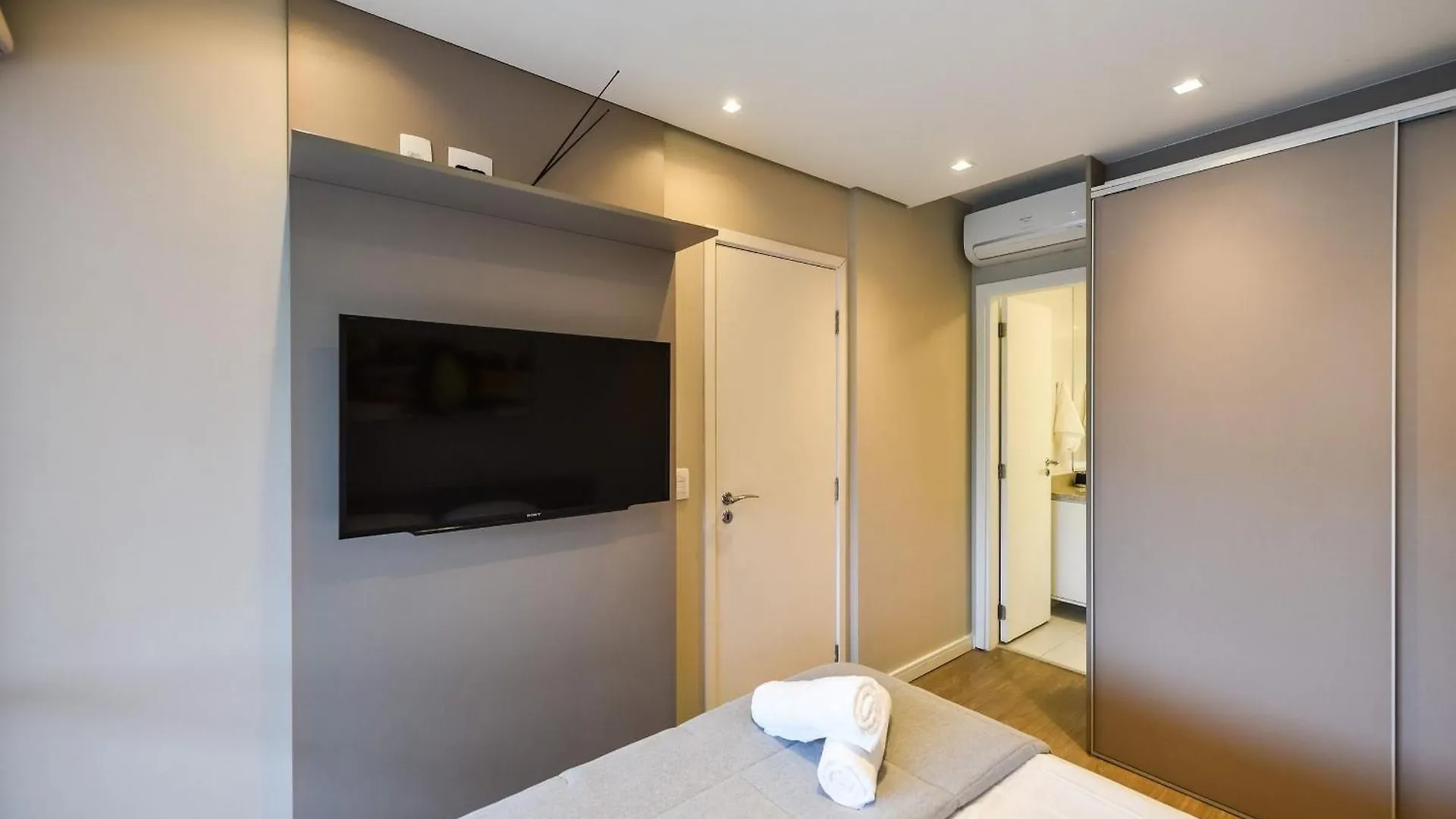 Apartmán Eo4 Alto Padrao Com Garagem Para Sua Tranquilidade São Paulo Brazílie
